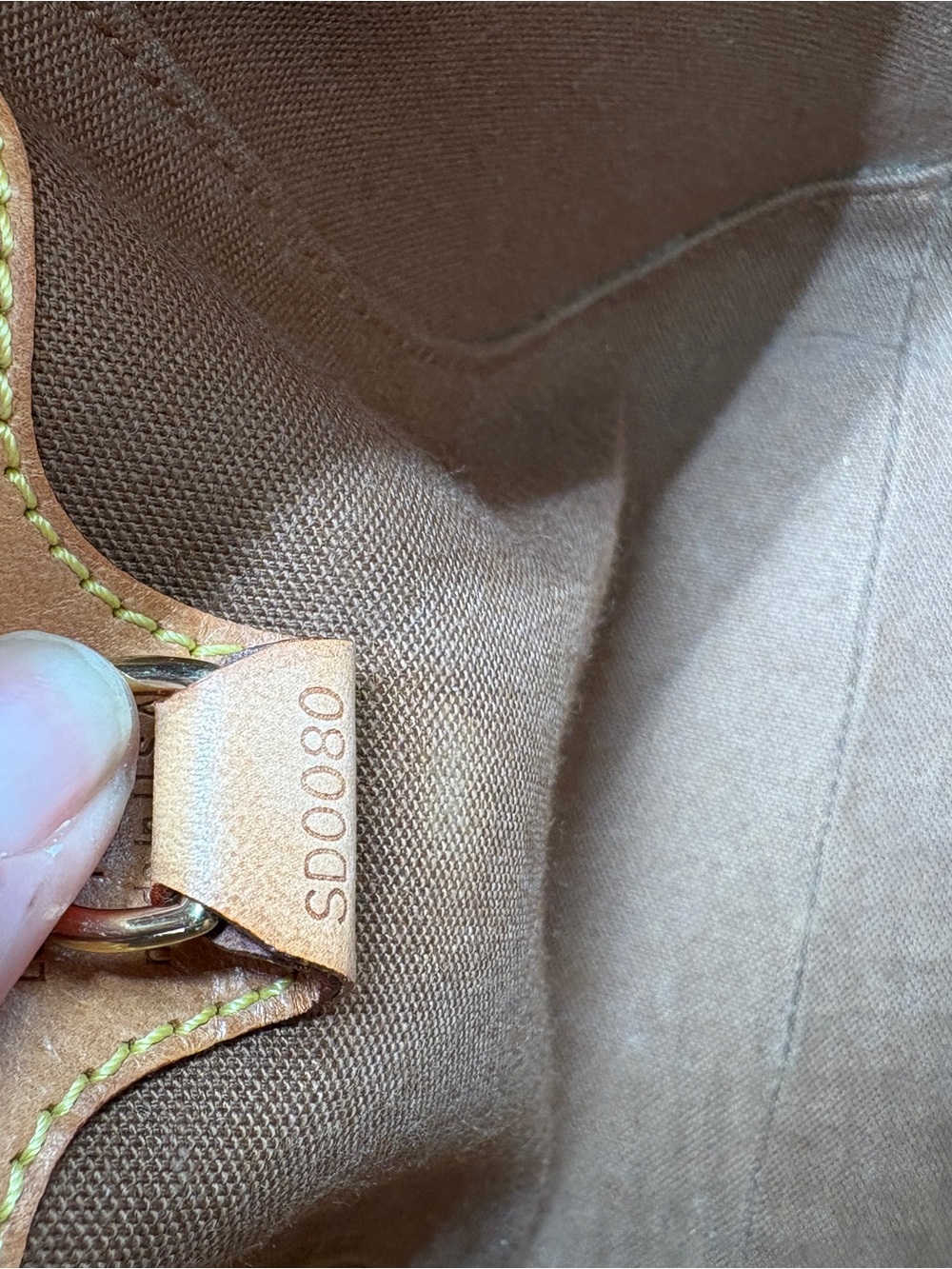 Louis Vuitton Ellipse PM Monogram Canvas Handbag USA Made Vintage - Picture 12 of 13